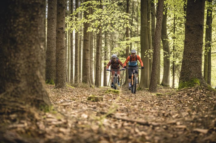   Many crisp, short climbs drain your legs on the Nurtschweg.