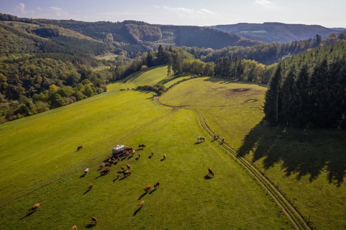   Open for bikers from 3 July: the Stoneman Arduenna in East Belgium.