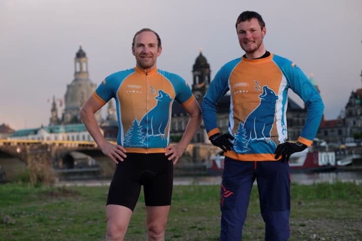   The organisers Markus Weinberg (left) and David Lippmann (right) put their heart and soul into their events in Rabenberg and Dresden. Fortunately, they received an event licence in good time,