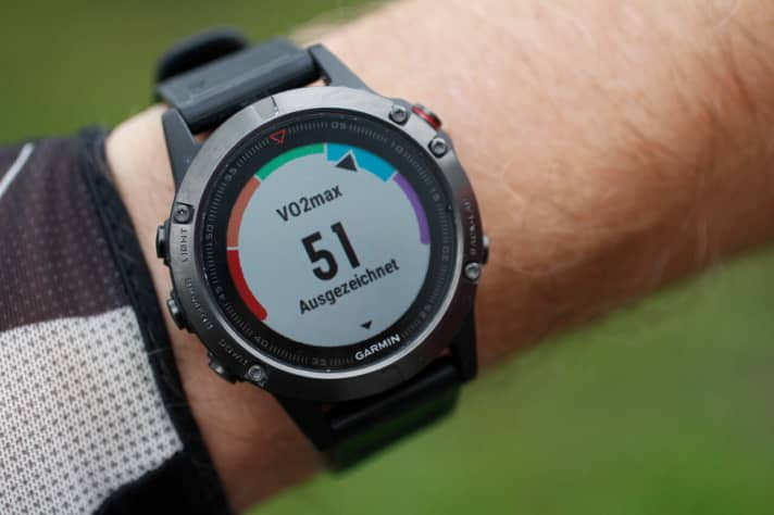  There is only one value that the fenix 5 spits out after training: VO2max. But I don't feel that fit at the moment.