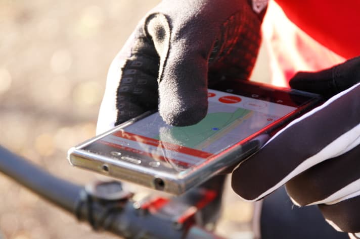   Only the thumb is touchscreen-compatible on the Raptor - but the sensitivity is very good. 