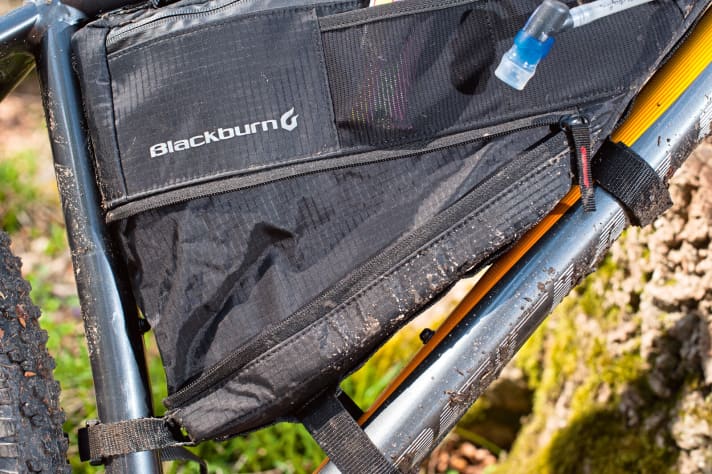 Blackburn Outpost Frame Bag Medium: großes Hauptfach