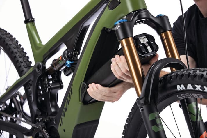   Herzstück des neuen Pivot Shuttle: das Akku-System.