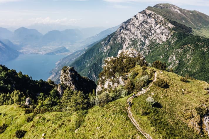 Gardasee Technisch anspruchsvoll, konditionell anstrengend, landschaftlich atemraubend – drei Lago- Touren, die es in sich haben.