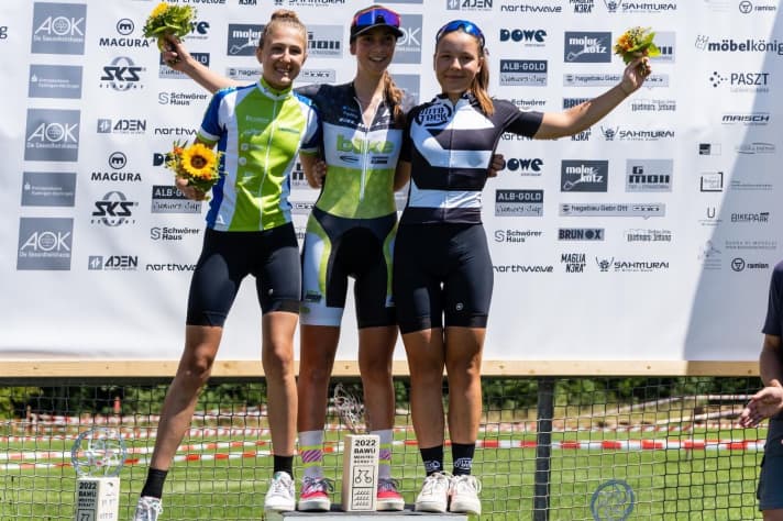 Happy with her performance: Paulina Lange is Baden-Württemberg champion