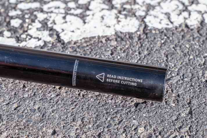 If necessary, the Devine SL can be shortened by a few centimetres - this saves weight.