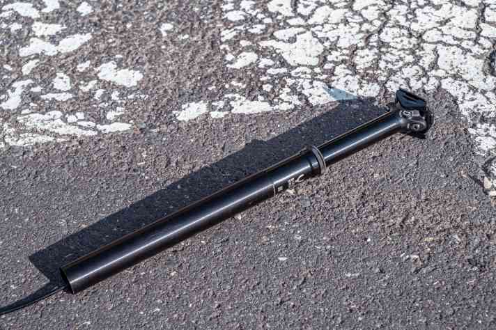 The Divine SL from Bike Yoke is a pleasure to screw onto your bike simply because of its high-quality feel.