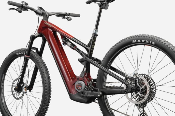 The Cannondale Moterra Neo LAB71 is the new top model in Cannondale's E-MTB range. Cost: 12,999 euros.