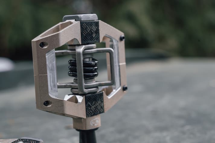 Das Klicksystem ermöglicht einen Einstieg an vier Positionen