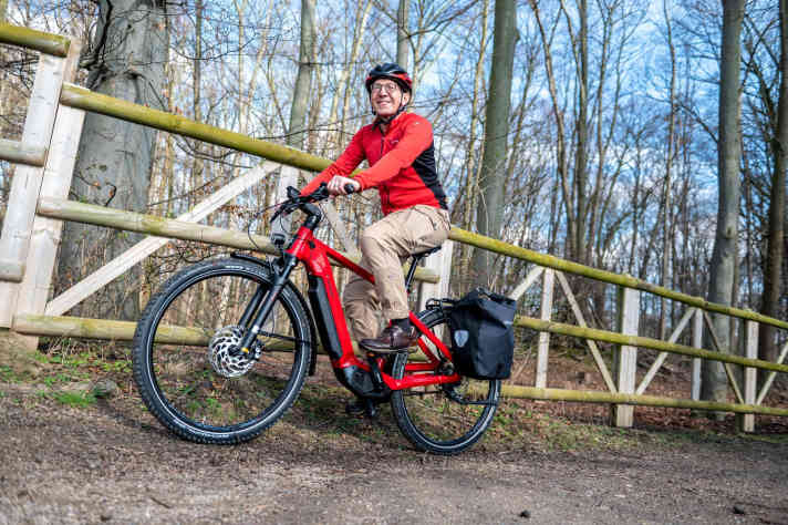 You don't always need ultra-rare studded tyres for the dirt track - our touring e-bikes show how it's done.