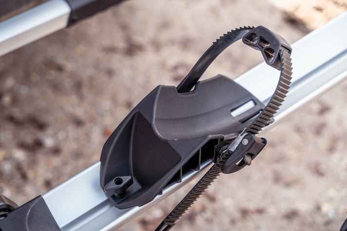 Alleinstellungsmerkmal im Test: Die Radschuhe lassen sich verschieben - besser geht's kaum