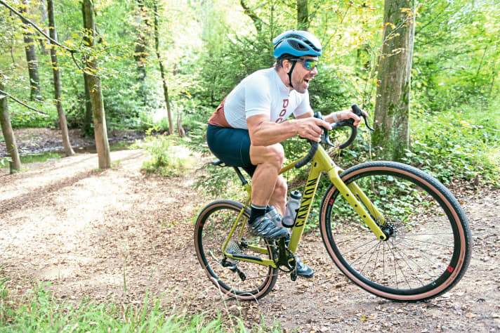 Beim Bergauffahren ist Schalten angesagt!