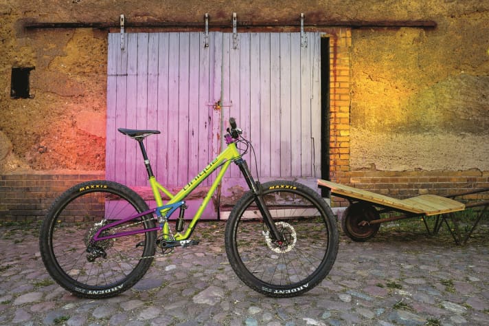 Die Basis jeden Traumrades ist ein edler Rahmen, wie dieses Custom-Kunstwerk von Unique Cycles.