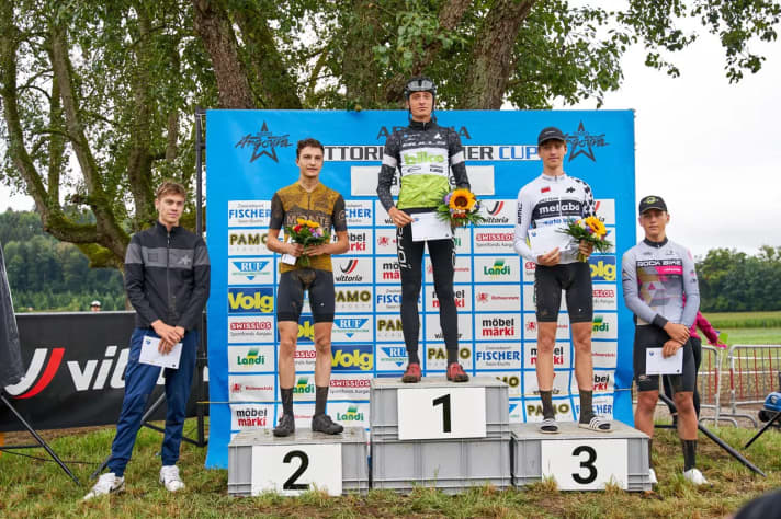 Max Ebrecht at the top of the podium - a proud moment!