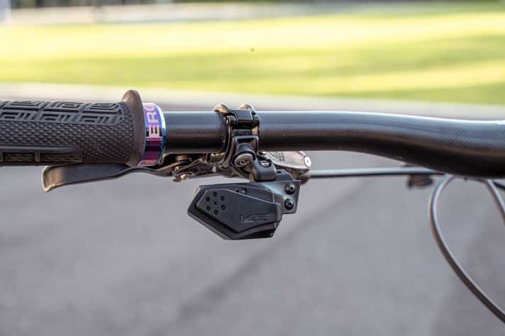 Sensibelchen: Kaum Hebelweg und ein lascher Druckpunkt sorgen dafür, dass man die Lev Circuit schon mal aus Versehen betätigt