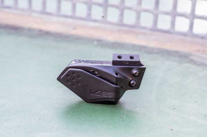 Die Montage ist plug and play: Der Remote kann direkt an die Matchmaker-Schelle geschraubt werden