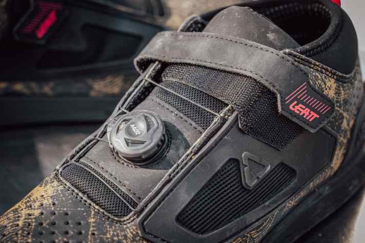 Not ideal: The dial is not very grippy and does not provide much tension on the instep