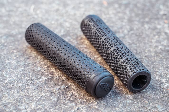 Lizard Skins shows a 3D-printed grip for mountain bikes for the first time