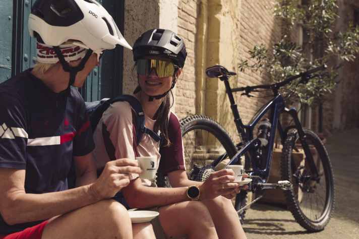 After the Torta di Testa, a quick espresso like you only get in Italy.