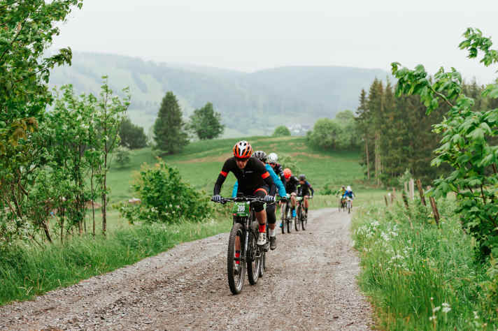 Every ascent should be rewarded with either a great view and/or a fun descent - this was the guideline for the scouts of the new Willingen marathon routes.