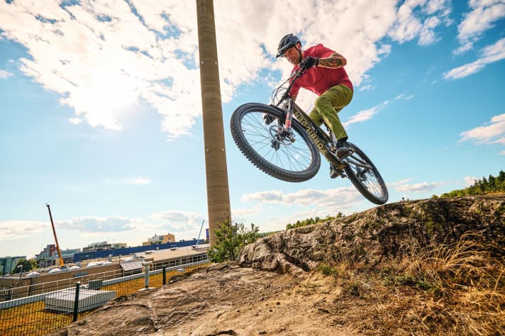 Timo Londen lebt in Helsinki und freut sich über das große Trail-Angebot der Hauptstadt.