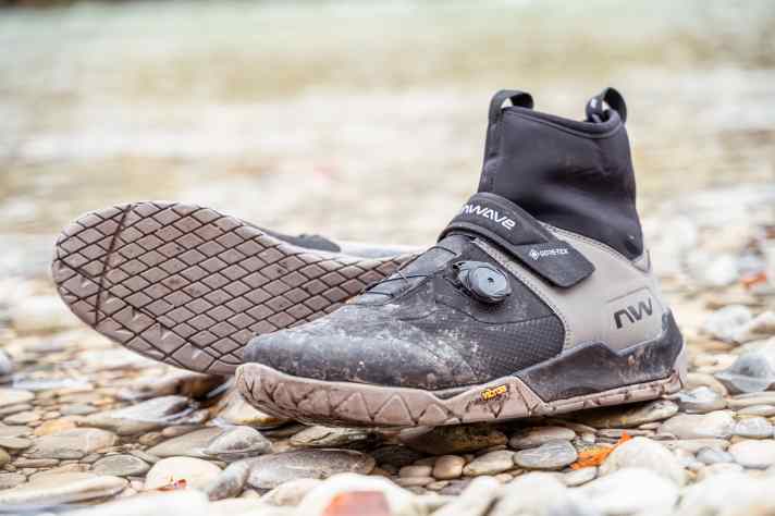Northwave Multicross Plus GTX im Test MTB Winterschuhe der Flatpedal Neuling BIKE