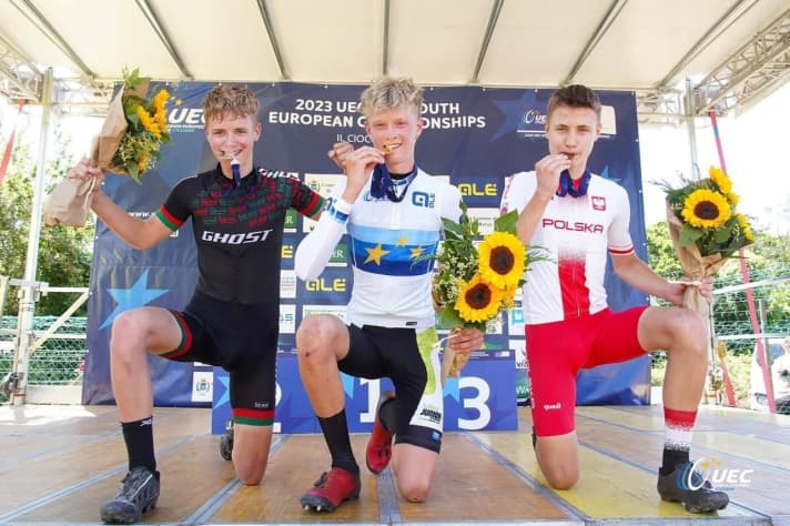 Elias ist Europameister der U17.