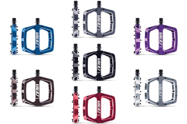 The DMR Vault Max is available in seven different anodised colours.