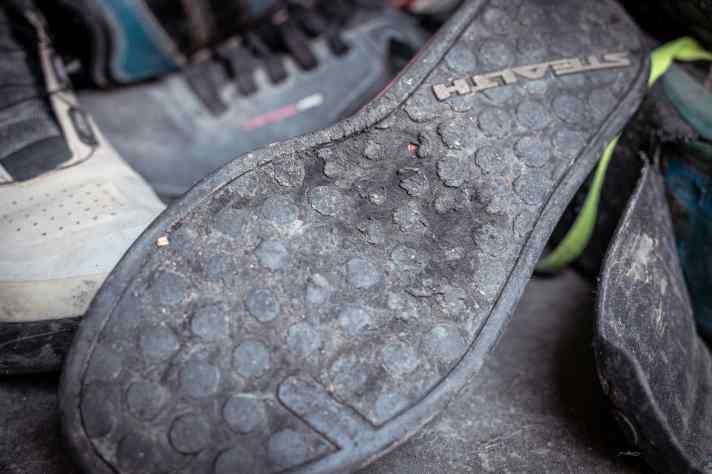 A cobbler could partially reproduce the studs on the sole. However, the grip would not be the same