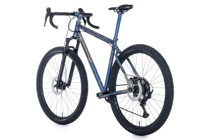 The complete bike from Moots is equipped with only the finest parts from Chris King and Shimano.