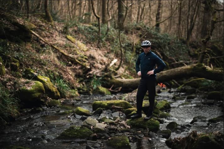 Chris Akrigg in seinem Element