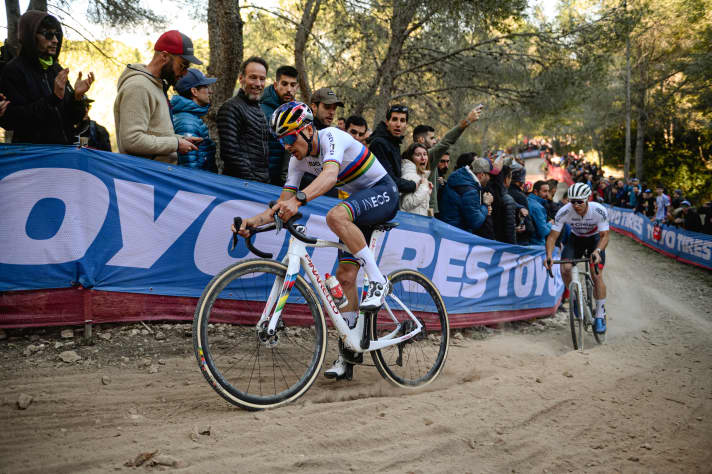 Self-confidence boost: Tom can do road, cross-country and MTB - and quite successfully too.