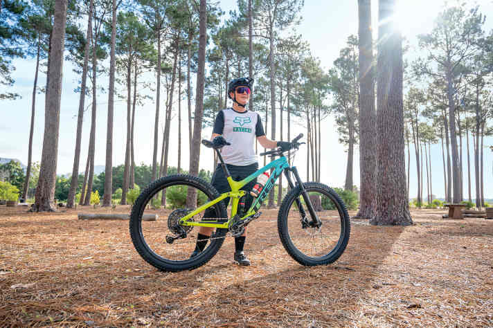 Derzeit faszinieren Frankie du Toit Enduro und Downhill und sie engagiert sich bei der Organisation von lokalen Rennen. | Markus Weinberg