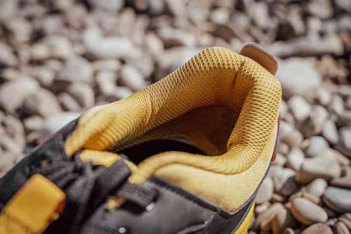 Foot flatterer: Thanks to the soft padding, the Suplest is very comfortable to wear