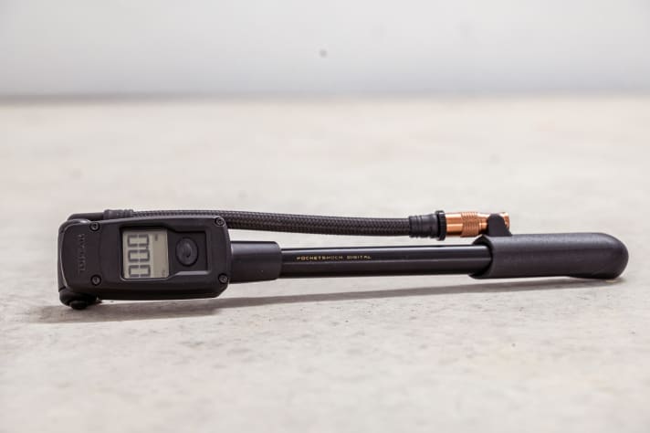 Eine der besten Pumpen am Markt. Fürs Hipbag leider schon etwas groß