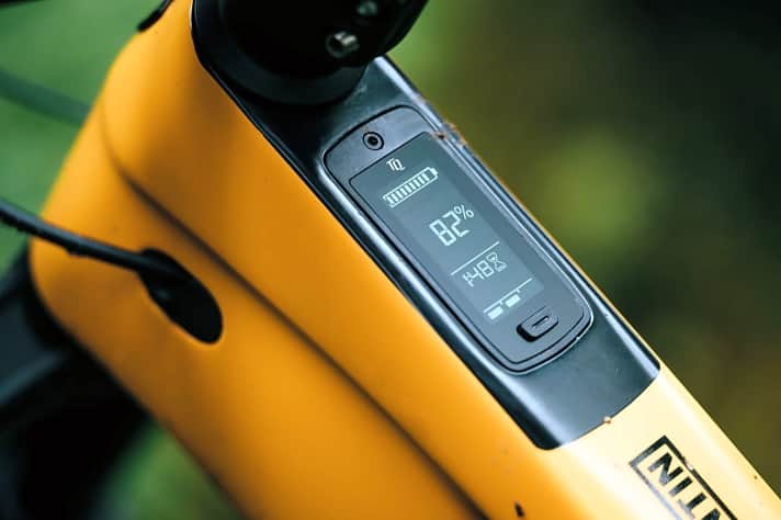 Durch den Schub des E-Bikes lässt sich die Trainingsbelastung genau steuern. Auf dem Display sind alle Daten immer im Blick.