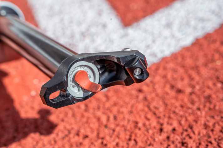 Einzigartig: Die Nivo kann intern und ohne Shims im Hub verstellt werden