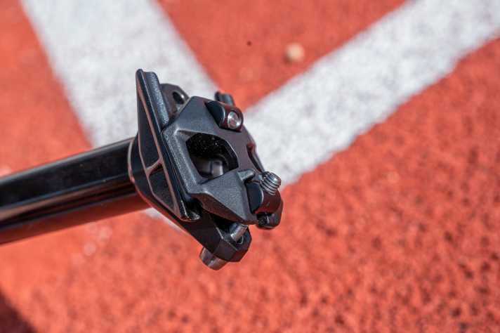 Edel: Auch die Sattelaufnahme ist schön anzusehen und clever designt