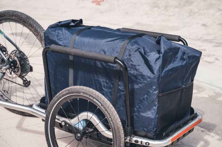 Mit etwas Zubehör landet man beim Veolo Cargo schnell bei einem Preis von über 1000 Euro