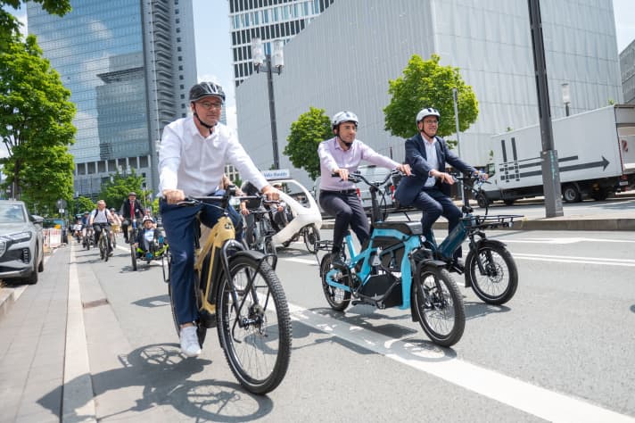 Think further: the bike has a wide range of uses. Even everyday transport is no problem with the bike.