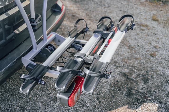 Der Yakima lässt sich einfach auf drei Schienen erweitern