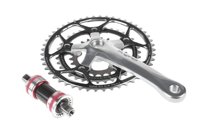 Bottom bracket types on the bike in comparison