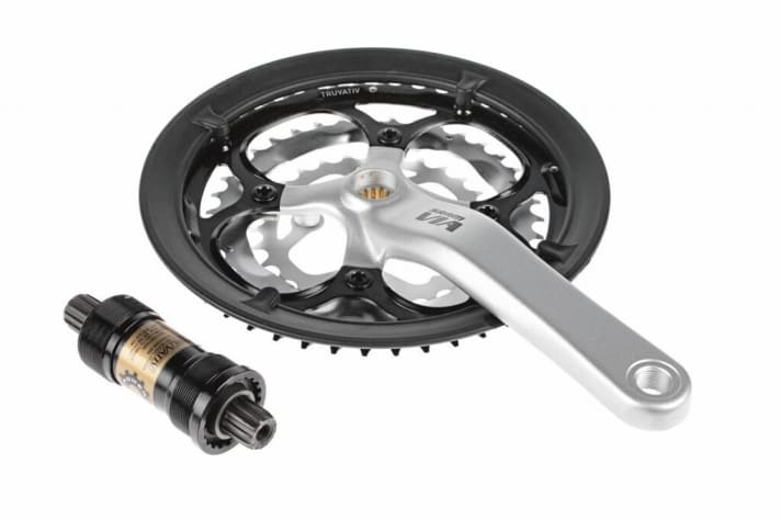 Bearing + crank with square taper