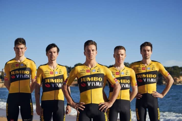 Les maillots WorldTour de la saison 2020