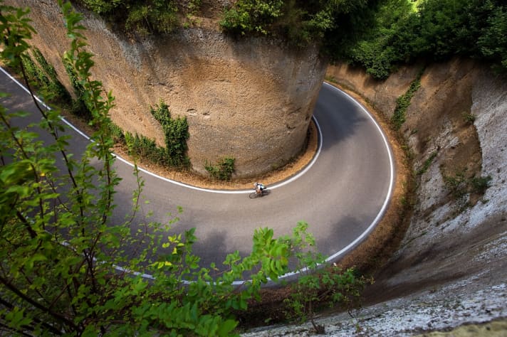   The Etruscans dug impressive hollow paths into the soft tuff.