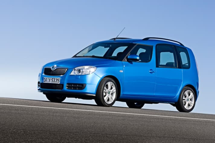 Achat/informations : Škoda Allemagne, téléphone 01805/756324636,www.skoda.dePreise : à partir de 13.170 euros ; le support intérieur pour vélo coûte 180 euros