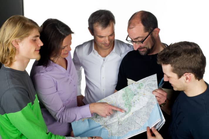   To be on the safe side, take another look at the map