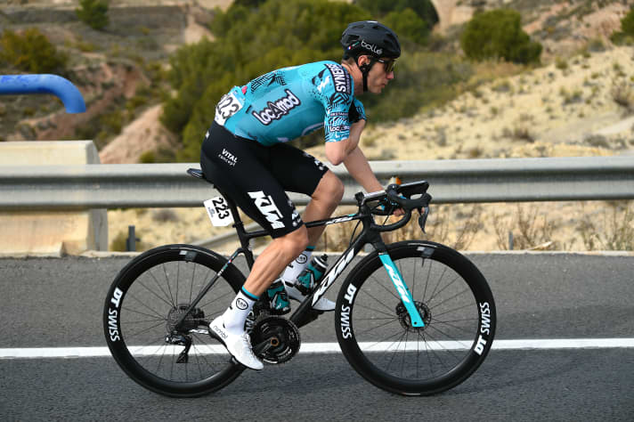 The B&B Hotels-KTM team bike is provided by KTM.