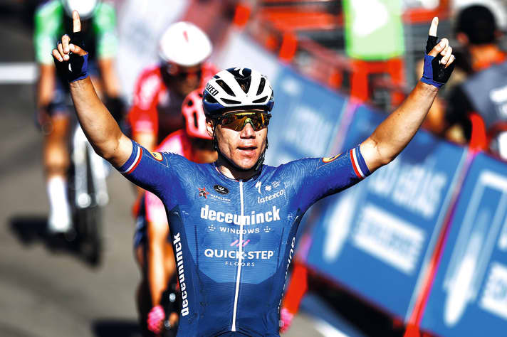 Fabio Jakobsen was the dominant sprinter at the 2021 Vuelta a Espana