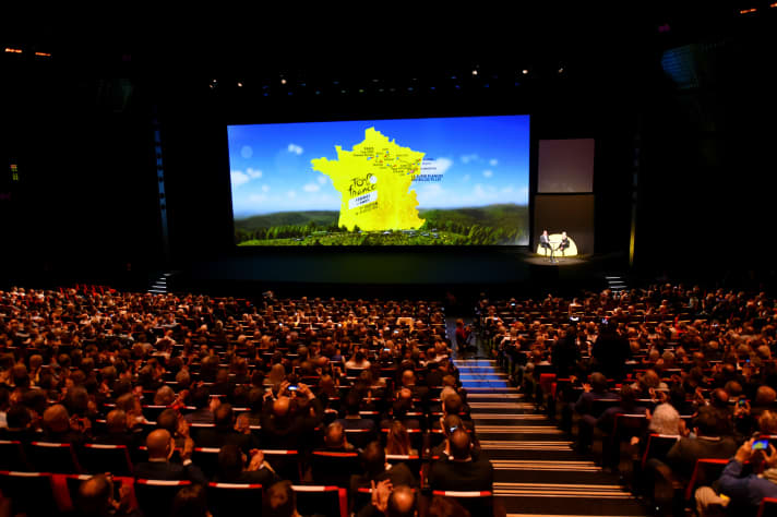 Presentation of the route of the first Tour de France Femmes
